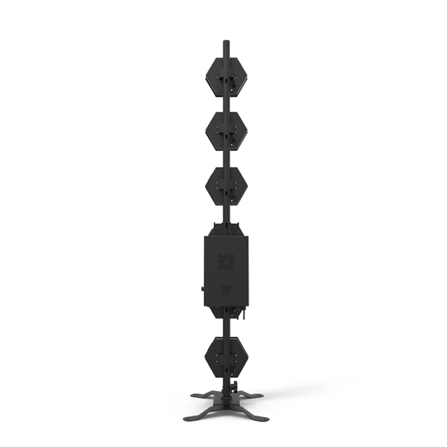 6 × 60 W WW 2200 K LED Retro Strobe Light 